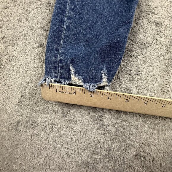 Abercrombie & Fitch Jeans Womens 26 2S Skinny Simone High Rise Ankle Button Fly - Picture 10 of 16